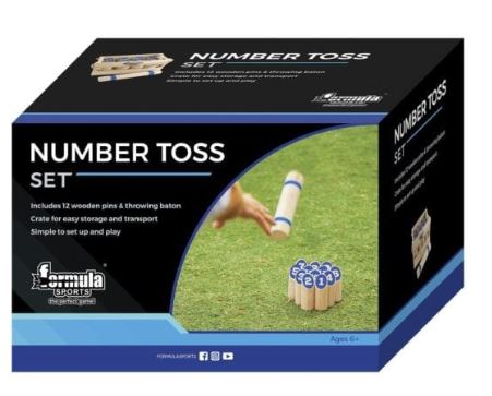 FORMULA SPORTS - NUMBER TOSS SET Online now