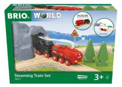 BRIO STEAMING TRAIN SET 24 PC 36017 For Cheap