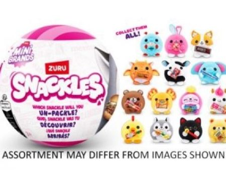 Zuru Snackles Plush Small Series 1 WAVE 2 assorted Discount