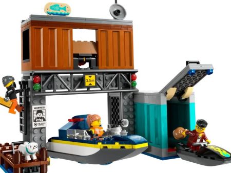 LEGO 60417 - CITY - POLICE SPEEDBOAT AND CROOKS HIDEOUT Online