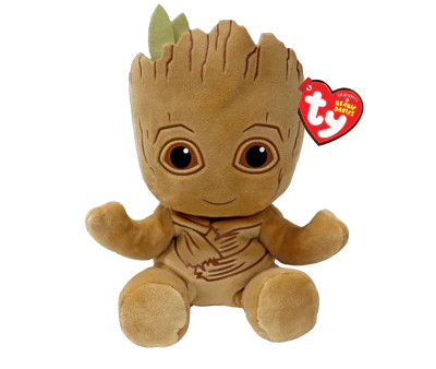 TY BEANIE BOO - MARVEL - GROOT REGULAR Hot on Sale