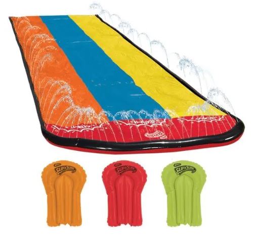 WHAM-O SLIP N SLIDE TRIPLE RACER WITH BOOGIE For Discount