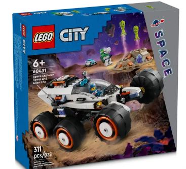 LEGO 60431 - CITY - SPACE EXPLORER ROVER AND ALIEN LIFE Online now