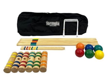 FORMULA SPORTS - CROQUET 6 PLAYER SET on Sale