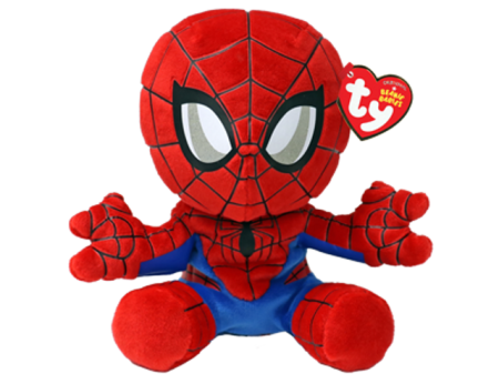 TY BEANIE BABIES - MARVEL - SPIDERMAN SOFT PLUSH For Cheap