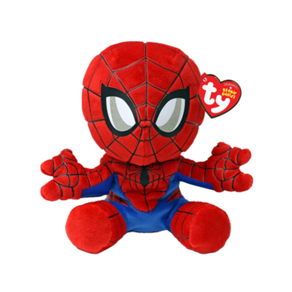 TY BEANIE BABIES - MARVEL - SPIDERMAN SOFT PLUSH For Cheap