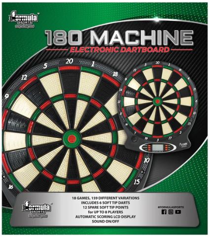 FORMULA SPORTS 180 MACHINE ELECTRONIC DARTBOARD Hot on Sale