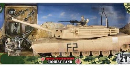 WORLD PEACEKEEPERS 1:18 COMBAT TANK Hot on Sale