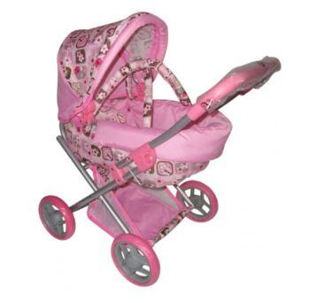 PLAYWORLD PINK DOLLS PRAM MEDIUM Sale