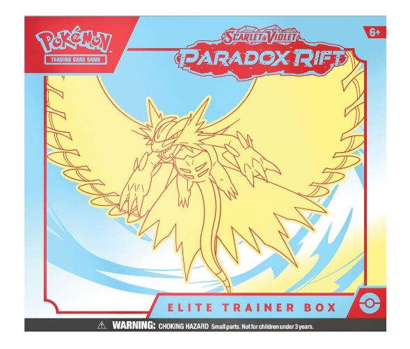 POKEMON - SCARLET AND VIOLET PARADOX RIFT ELITE TRAINER BOX Supply