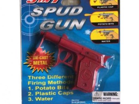 3 IN 1 DIE CAST SPUD GUN For Sale