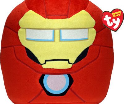 TY SQUISHY BEANIES - MARVEL IRON MAN 25CM PLUSH on Sale