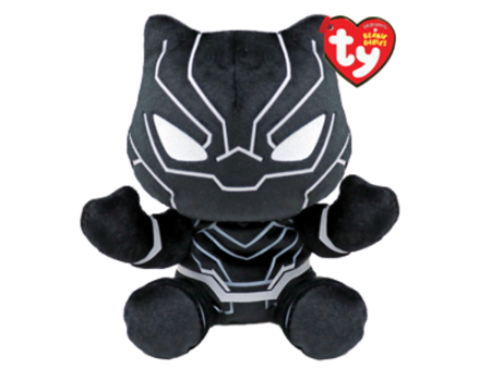 TY BEANIE BABIES - MARVEL - BLACK PANTHER PLUSH Online