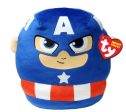 TY SQUISHY BEANIES - MARVEL CAPTAIN AMERICA 35CM PLUSH on Sale