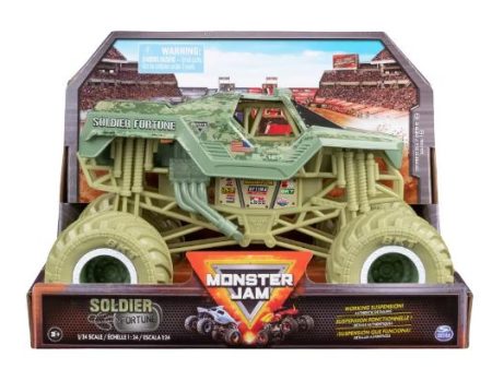 MONSTER JAM 1:24 DIECAST TRUCKS - SOLDIER FORTUNE Online now