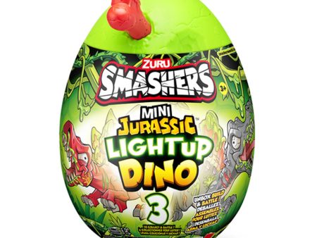 ZURU SMASHERS - MINI JURASSIC LIGHT UP DINO For Sale