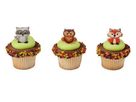 Woodland Animals Cupcake Rings Discount