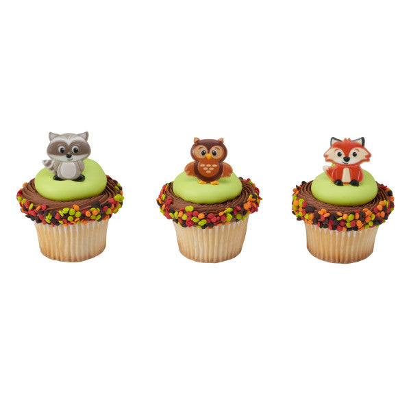 Woodland Animals Cupcake Rings Discount