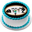 Round Don t Starve It s Your Birthday by Spookypop Canvas Edible Cake Topper Image Edible Cake Topper Image ABPID50269 on Sale