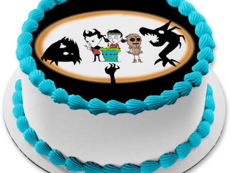 Round Don t Starve It s Your Birthday by Spookypop Canvas Edible Cake Topper Image Edible Cake Topper Image ABPID50269 on Sale