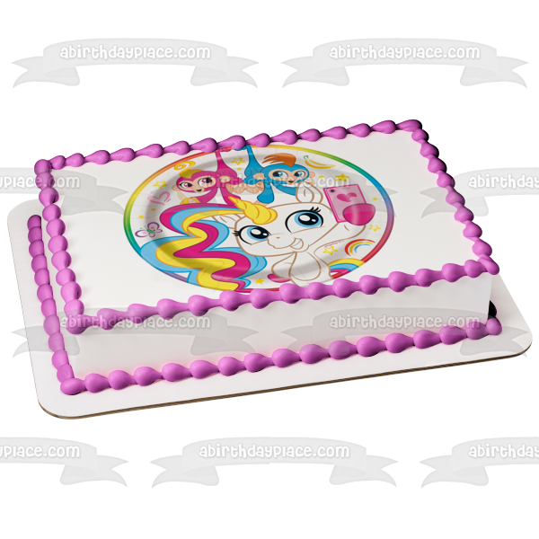 Fingerlings Bella Boris Edible Cake Topper Image ABPID49752 Online Hot Sale