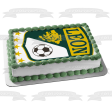 Club Leon Mexican Pro Football Club Logo Edible Cake Topper Image ABPID49807 Online now