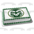 Colorado State University Ram Mascot Logo Edible Cake Topper Image ABPID49769 Hot on Sale