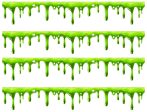 Green Dripping Slime Edible Cake Topper Image Strips ABPID49745 Online Sale