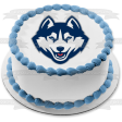 University of Connecticut Huskies Men s Basketball Team Logo NCAA Edible Cake Topper Image ABPID24384 Fashion