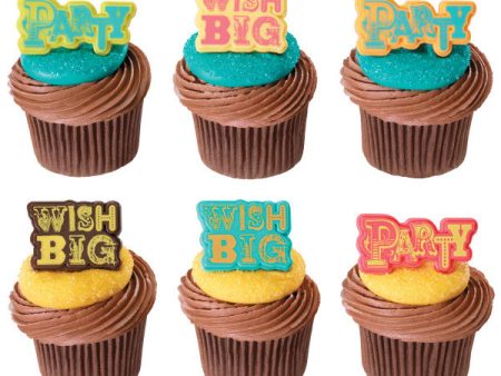 Party & Wish Big Cupcake Rings For Cheap