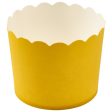 Yellow Scalloped Baking Cups For Cheap