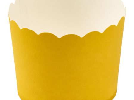 Yellow Scalloped Baking Cups For Cheap