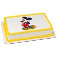 Mickey One Of A Kind Colorful Edible Cake Topper Image Online Sale