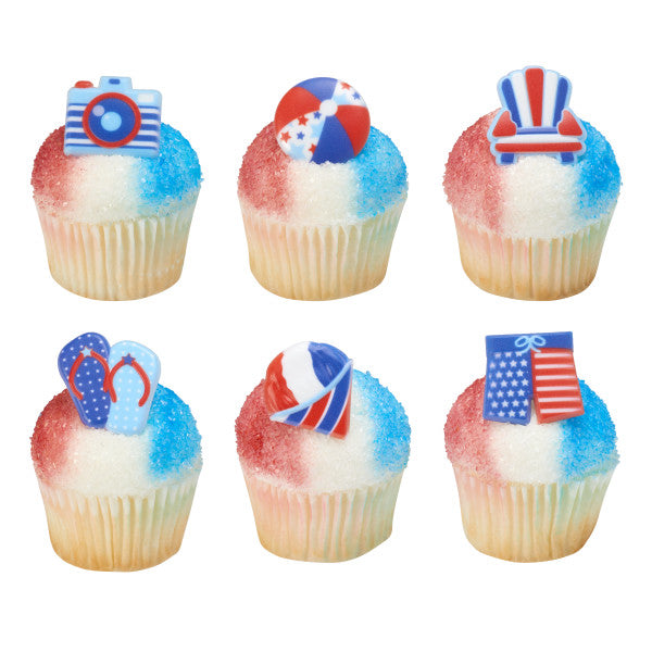 Summer Fun Cupcake Rings Discount