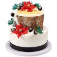 Wood Bark Edible Cake Topper Image on Sale