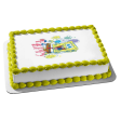 SpongeBob SquarePants Flowers Happy Edible Cake Topper Image ABPID28035 Fashion