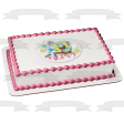 SpongeBob SquarePants Flowers Happy Edible Cake Topper Image ABPID28040 Online