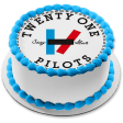 Twenty One Pilots Stay Alive Poster Edible Cake Topper Image ABPID49665 on Sale