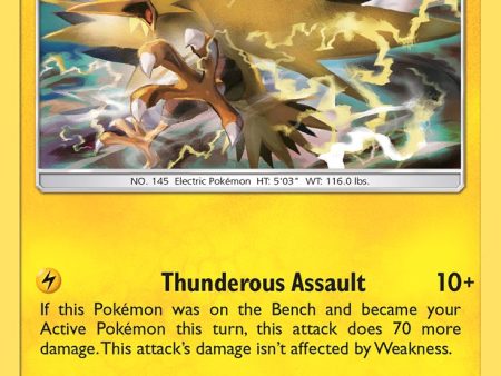 Zapdos (40 181) (Theme Deck Exclusive) [Sun & Moon: Team Up] For Sale