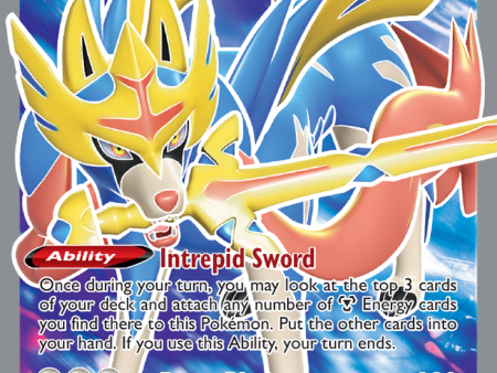 Zacian V (195 202) [Sword & Shield: Base Set] Online Hot Sale