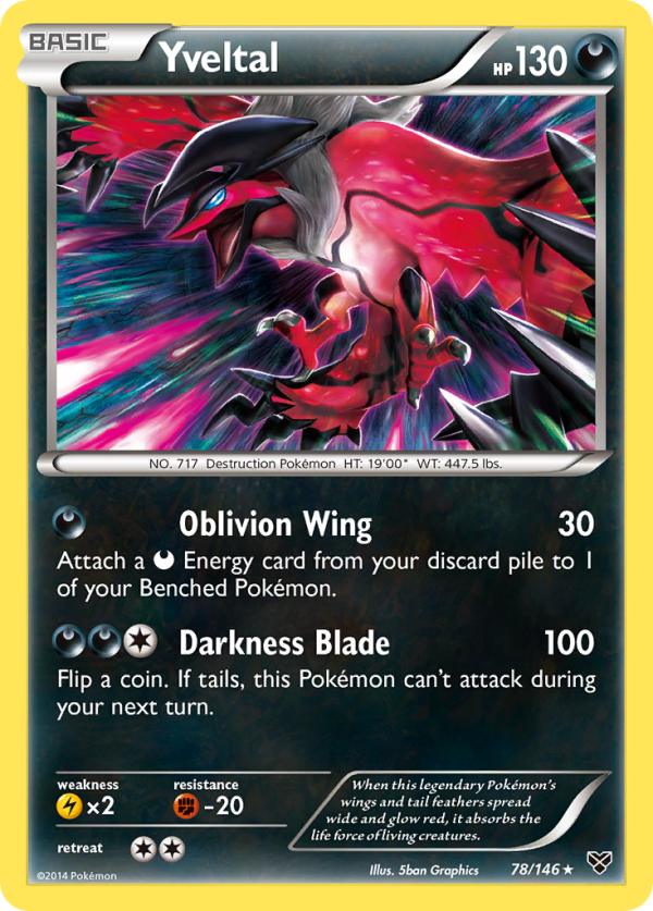 Yveltal (78 146) [XY: Base Set] Hot on Sale