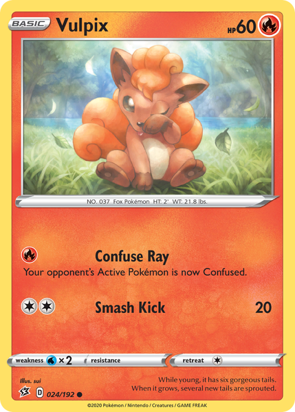 Vulpix (024 192) [Sword & Shield: Rebel Clash] Hot on Sale