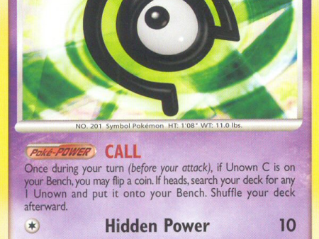 Unown C (67 130) [Diamond & Pearl: Base Set] Online