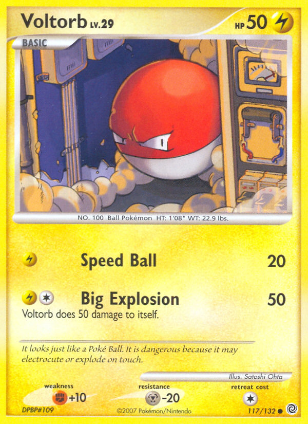 Voltorb (117 132) [Diamond & Pearl: Secret Wonders] For Sale