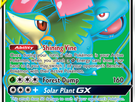 Venusaur & Snivy GX (210 236) [Sun & Moon: Cosmic Eclipse] For Cheap