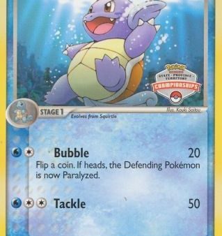 Wartortle (42 100) (States Championship Promo) [EX: Crystal Guardians] For Discount