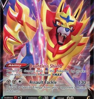 Zamazenta V (SWSH019) [Sword & Shield: Black Star Promos] Online Hot Sale