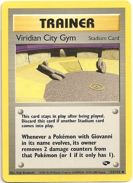 Viridian City Gym (123 132) [Gym Challenge Unlimited] Supply