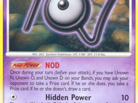 Unown N (69 132) [Diamond & Pearl: Secret Wonders] Online Sale