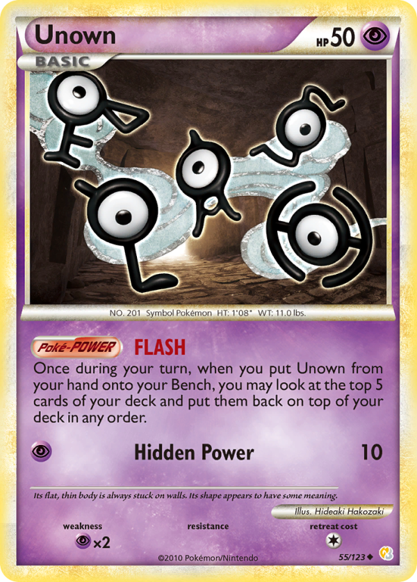 Unown (55 123) [HeartGold & SoulSilver: Base Set] Online